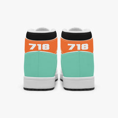 718 Retro Girls' High-Top Basketball Shoes by Niche Era – Hoop with Confidence.