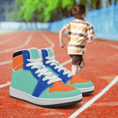 718 Retro Girls' High-Top Basketball Shoes by Niche Era – Hoop with Confidence.